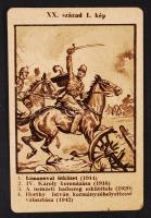 A magyar történelem képekben a kezdetektől a XX. századig, kártyajáték, 48 db