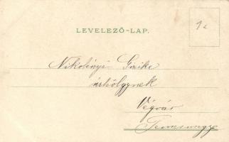 Egypten, Egypt; Nationalitäten-Postkarten Serie No. 18. Art Nouveau litho