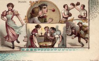 Irland / Ireland; 'Nationalitäten' series litho