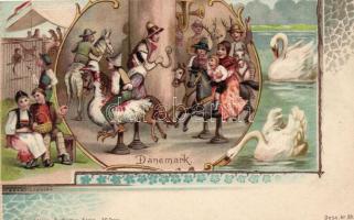 Dänemark / Denmark; 'Nationalitäten' series litho