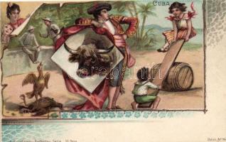 Cuba; 'Nationalitäten' series litho (EK)