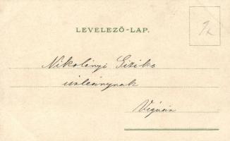 Mexico. Nationalitäten-Postkarte Serie 50 Dess. No. 12. Art Nouveau litho