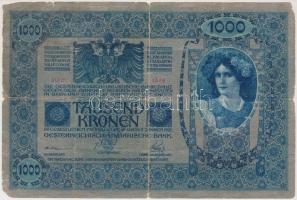 1902. 1000K piros "MAGYARORSZÁG" körbélyegzővel T:III-
Adamo K35B