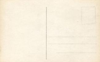 'Langage des Cartes' Francia kártyás művészlap / French card suits, romantic postcard