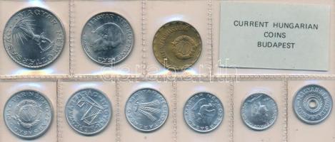 1981. 2f-10Ft 9db klf érmés forgalmi sor fóliatokban T:1