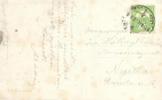 Viribus Unitis, WWI Austro-Hungarian military propaganda B.K.W.I. 258-68. (EK)