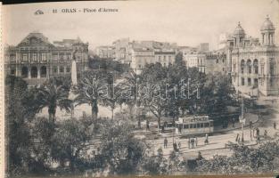 Oran - 16 lapból álló képeslap füzet térképpel / booklet of 16 postcards with map