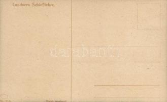 Gesichert! Landsers Schießlehre / military humour s: Arthur Thiele (kis szakadás / small tear)