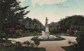 Opava, Troppau; park of Franz Joseph I