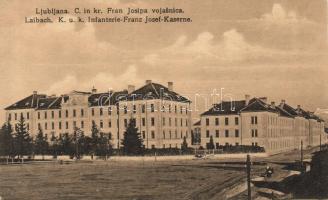 Ljubljana, Laibach; K.u.K. Franz Joseph I  infantry barracks (EK)