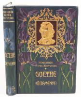 Goethe költeményei. Fordította Dóczi Lajos. Remekírók Képes Könyvtára. Bp., 1907, Lampel R. Könyvkereskedése. Kiadói aranyozott, festett egészvászon kötés, jó állapotban.