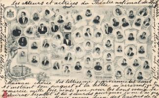 1903 Srpsko narodno pozoriste / The actors of the Serbian national theatre (EK)