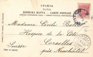 1903 Srpsko narodno pozoriste / The actors of the Serbian national theatre (EK)