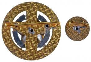 1970. "Felszabadulási Jubileumi Emlékérem" aranyozott Br csillag zománcozott medalionnal m...