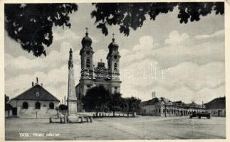 Tata, Főtér, templom (EB)