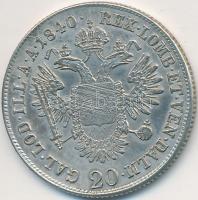 Ausztria 1840A 20Kr Ag "I. Ferdinánd" T:2 
Austria 1840A 20 Kreuzer Ag "Ferdinand I&q...