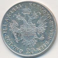 1844E 20Kr Ag "V. Ferdinánd" T:2
Huszár 2084