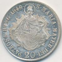 1848B 20Kr Ag "V. Ferdinánd" T:2
Huszár 2081