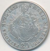 1835B 20Kr Ag "I. Ferenc" T:3