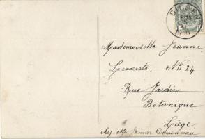 6 darabos romantikus francia képeslap sorozat a századforduló éveiből / series of 6 romantic French ...