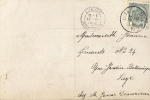 6 darabos romantikus francia képeslap sorozat a századforduló éveiből / series of 6 romantic French ...