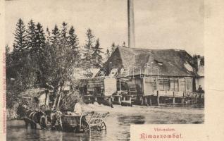 Rimaszombat, vízimalom / mill (fa)