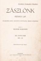 1917-1918 Zászlónk, Ifjúsági lap, kiadja a Regnum Marianum, XVI. évfolyam, 231 képpel, 207p