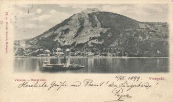 1899 Visegrád, Vár; Divald Károly