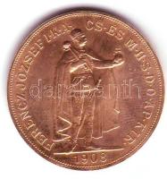 1908. 100K Au 33,875g utánveret T:1