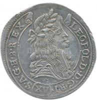 1680KB XVKr Ag &quot;I. Lipót&quot; Körmöcbánya (6.04g) T:2,2- &lt;br/&gt;Hungary 1680KB 15 Kreuzer Ag &amp;#8220;Leopold I&amp;#8220; Kremnitz (6.04g) C:aXF,VF &lt;br/&gt;Unger II.: 1060.a, Huszár: 1425.