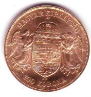1908. 100K Au 33,875g utánveret T:1