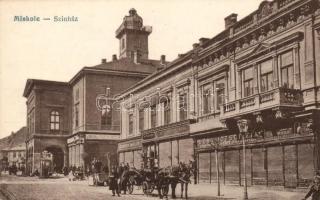 Miskolc, Színház, Lőwy József, Kerekes Miklós és Weisz Nathán kereskedései