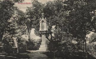 Fonyód-fürdő, park; Kajos Vilmos kiadása (fl)