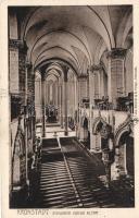 Brassó, Kronstadt; Schwarze Kirche Altar; Verlag H. Zeidner / black church interior, altar