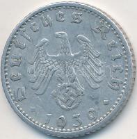 Német 3. Birodalom 1939F 50pf Al T:2
German Third Reich 1939F 50 Reichspfennig Al C:XF