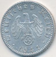 Német 3. Birodalom 1941A 50pf Al T:2
German Third Reich 1941A 50 Reichspfennig Al C:XF