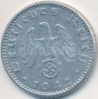 Német 3. Birodalom 1942A 50pf Al T:2
German Third Reich 1942A 50 Reichspfennig Al C:XF