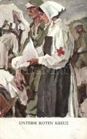 Unterm roten Kreuz / Under the Red Cross Soldier with nurse s: Paul Rieth (EK)