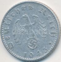 Német 3. Birodalom 1943D 50pf Al T:2/2-
German Third Reich 1943D 50 Reichspfennig Al C:aXF