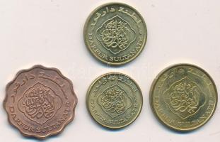 Darfúr 2008. 5D-50D (4xklf) T:1-,2
Darfur Sultanate 2008. 5 Dinars - 50 Dinars (4xdiff) C:AU,XF