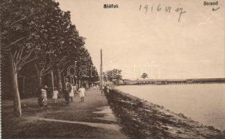 Siófok, strand, Sámuel Adolf kiadása