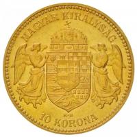1913. 10K Au "Ferenc József" (3.4g/0.900) T:2
Hungary 1913. 10 Korona Au "Franz Josep...