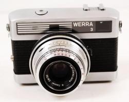 Werra 3, Carl Zeiss lencsékkel, működik, eredeti tokjában