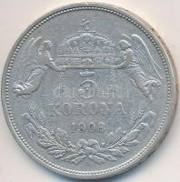 1908KB. 5K Ag "Ferenc József" T:2-,3
Unger III.: 1492., Adamo K7., Huszár 2201