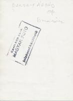 Bakcsay Árpád színész aláírt fotója