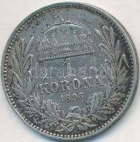 1895KB 1K Ag "Ferenc József" T:2,2-
Unger III.: 1495., Adamo K5., Huszár 2203