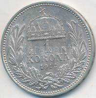1912KB 1K Ag "Ferenc József" T:2,2-
Unger III.: 1495., Adamo K5.1, Huszár 2204