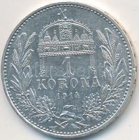 1914KB 1K Ag "Ferenc József" T:1-,2
Unger III.: 1495., Adamo K5.1, Huszár 2204