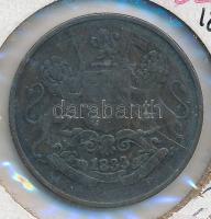 India / Bombayi Elnökség 1833. 1/4A T:2-
India / Bombay Presidency 1833. 1/4 Anna C:VF