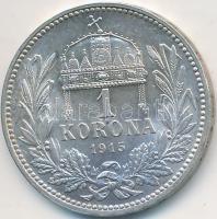 1915KB 1K Ag "Ferenc József" T:1-
Unger III.: 1495., Adamo K5.1, Huszár 2204